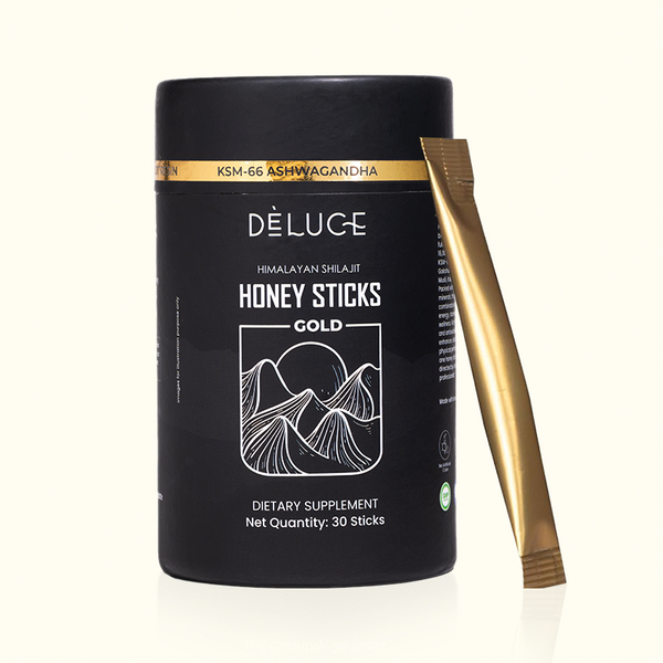 HIMALAYAN SHILAJIT HONEY STICKS - GOLD